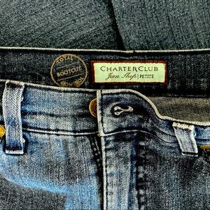 Charter Club boot cut total control jeans👖Petite New!
